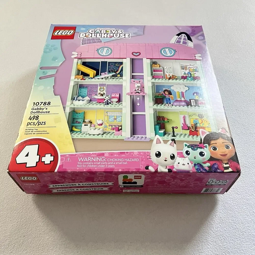 New Sealed Lego Gabby's Dollhouse 10788 Toy Building Set Cakey Pandy Catrat